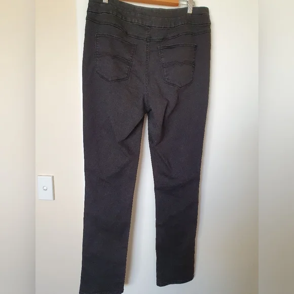 Just Jeans Black Fit Enhancer Jeans Size 16 - Picture 2 of 4